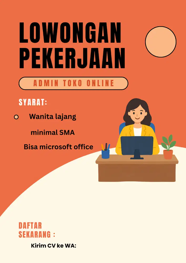 Admin Online Shop Depok