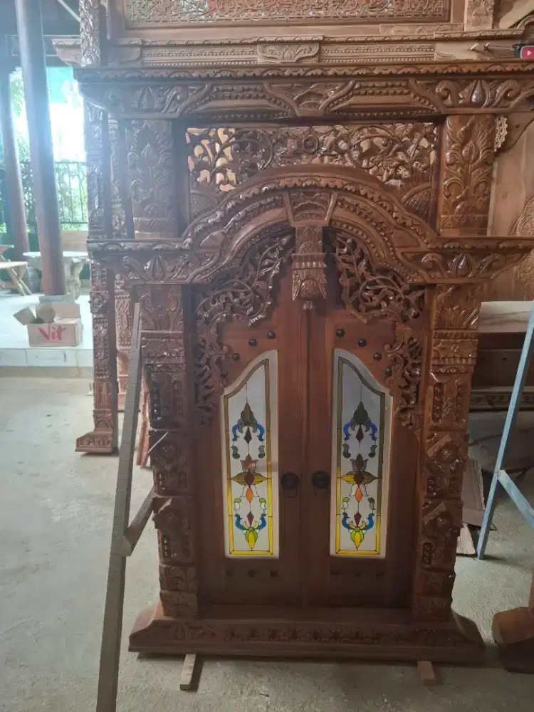 Jendela kaca grafis 100x150 cm full finising