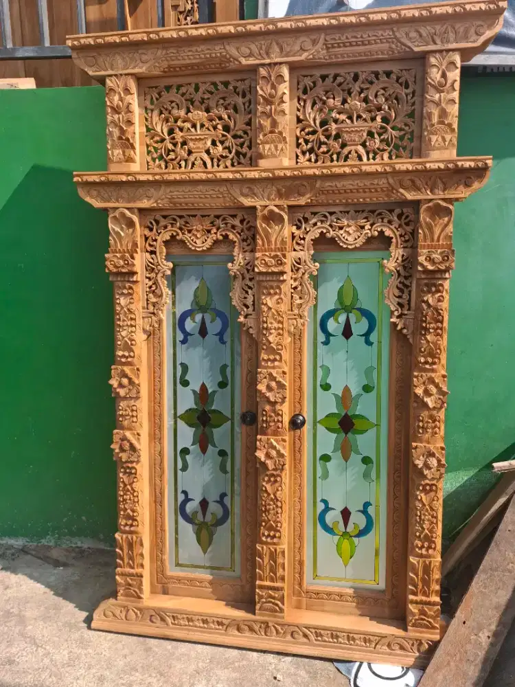 Jendela doble kaca grafis 130x200cm