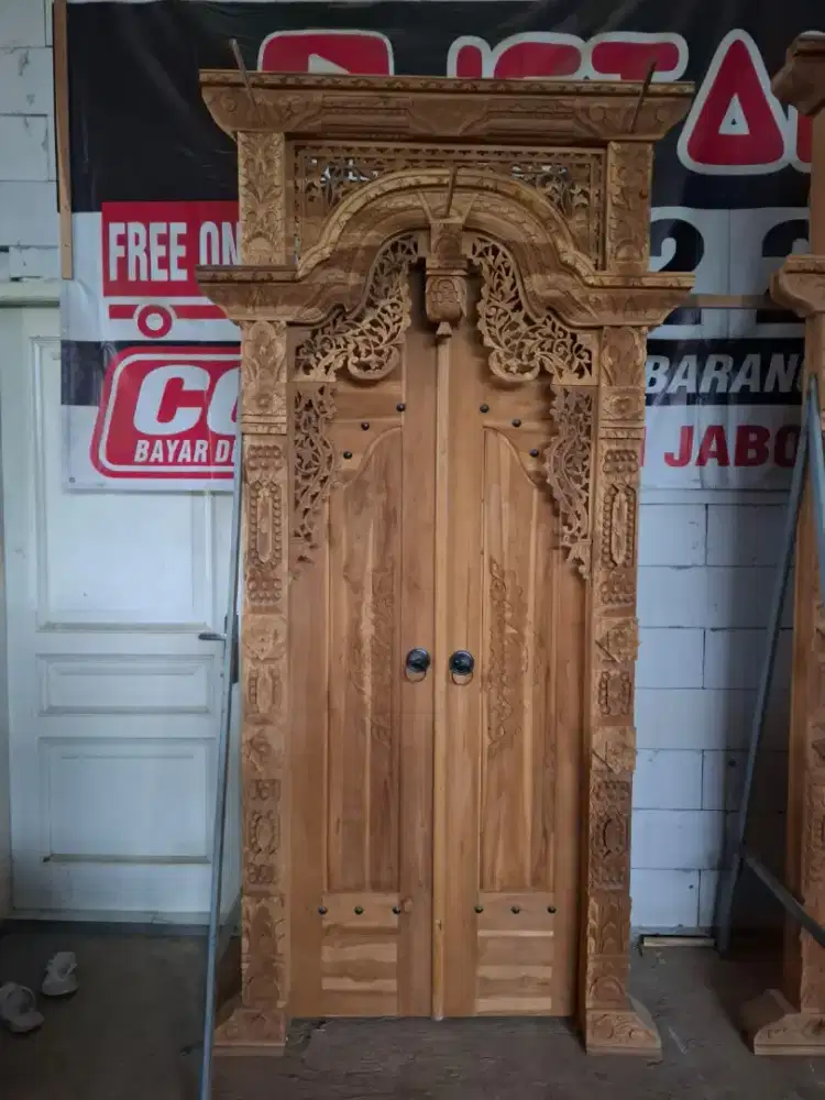 Gapura 120x250cm full kayu jati