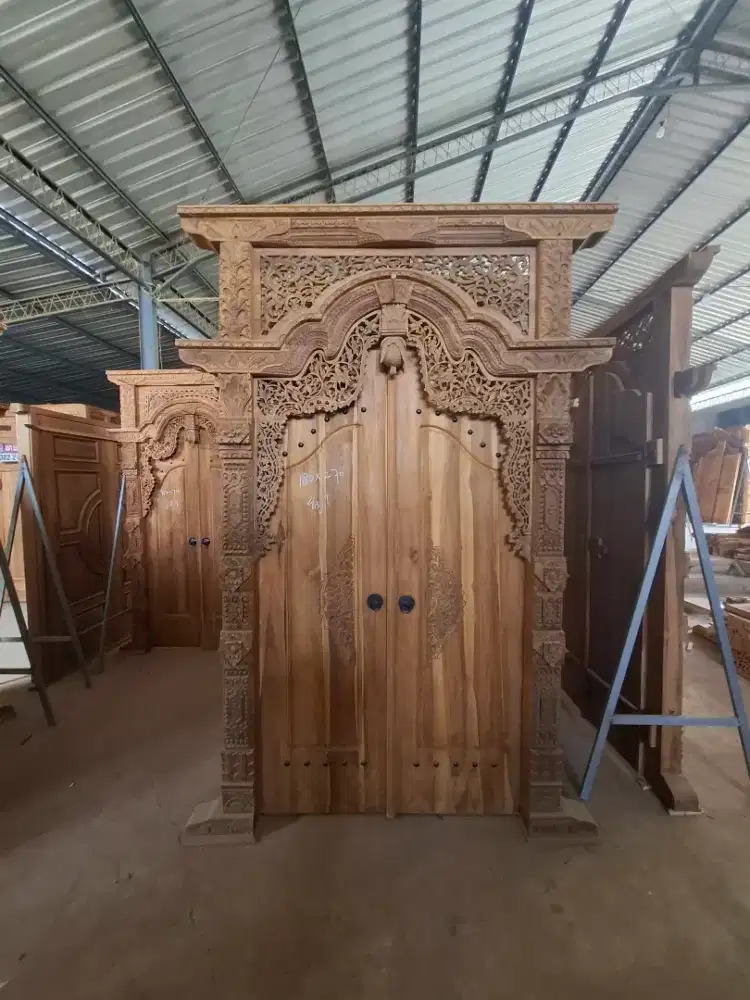 Gapura 150x260 cm kayu jati