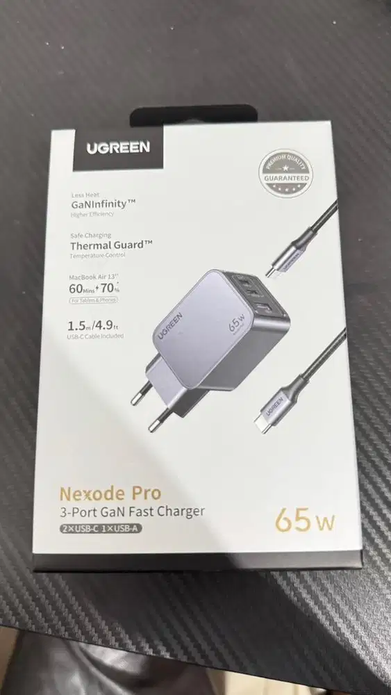 Charger Laptop Type C Ugreen Nexode Pro 65Watt