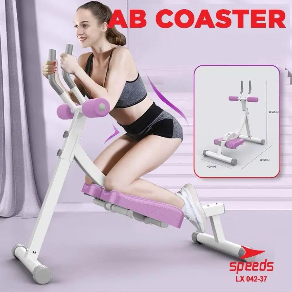 ab coaster gym di rumah speeds