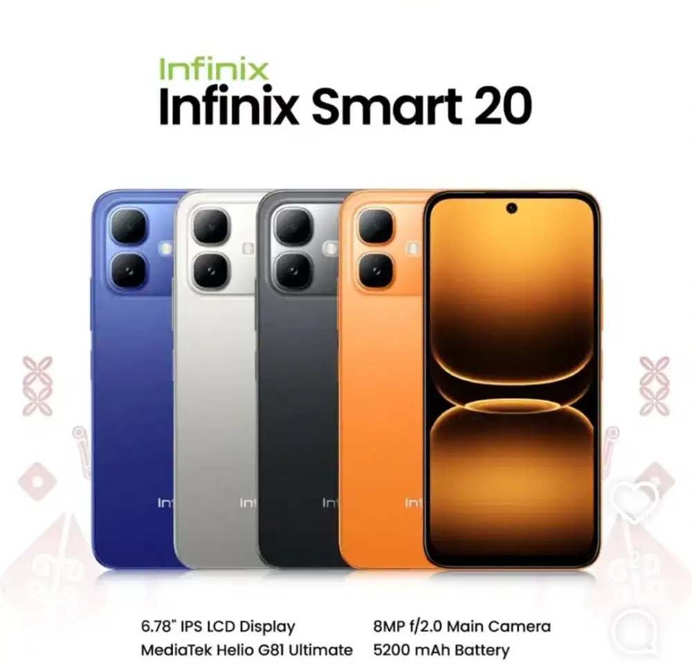 INFINIX SMART 20 SERIES 'ATLANTIS DAHSYAT'