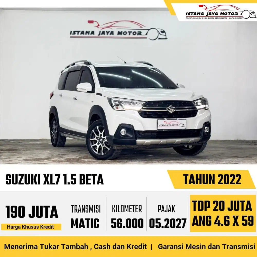 [LOW KM] Suzuki XL7 Beta 1.5 Automatic 2022 Putih