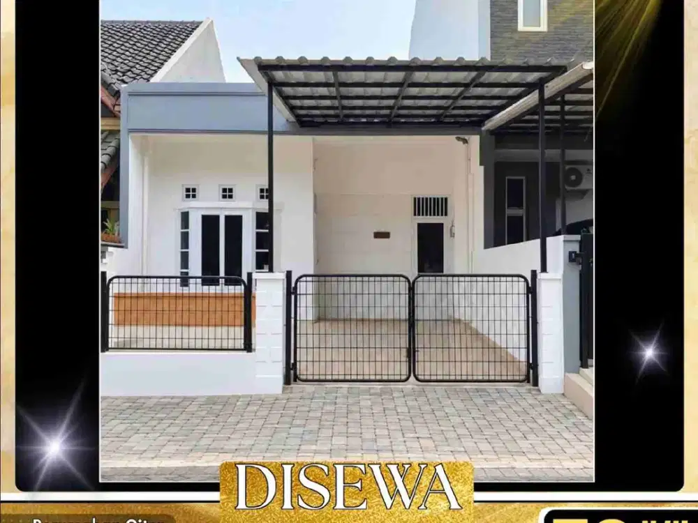DISEWA RUMAH 1 1/2 LANTAI LUAS TANAH 120 M². DI PERUMAHAN CITRA GARDEN 2  KALIDERES JAKARTA BARAT