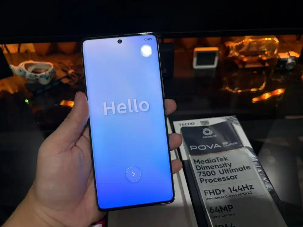 HP GAming Tecno Pova Curve 5G 8/256 Fullset Termurah Not Poco, Redmi