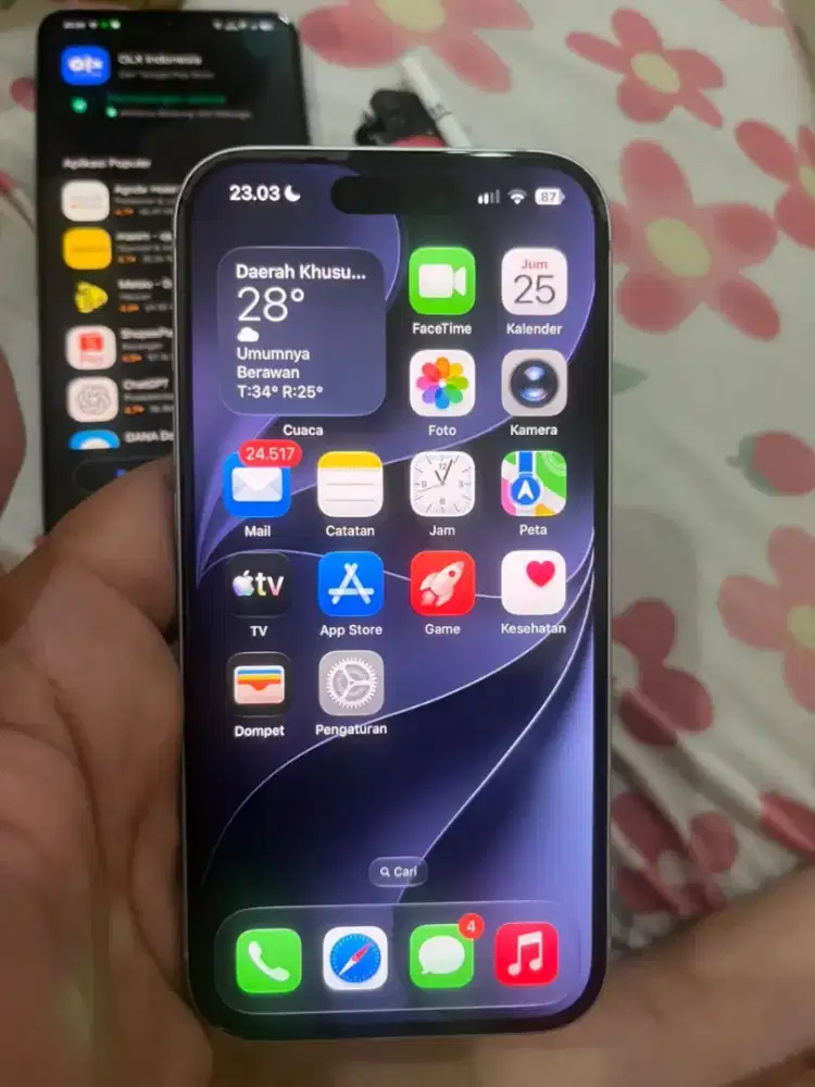 Iphone 15 blue 128GB inter LL/A