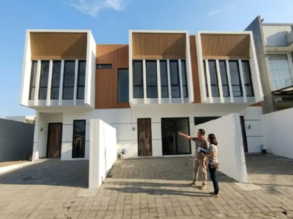 RUMAH MODERN MINIMALIS NIRWANA EKSEKUTIF MURAH BARU