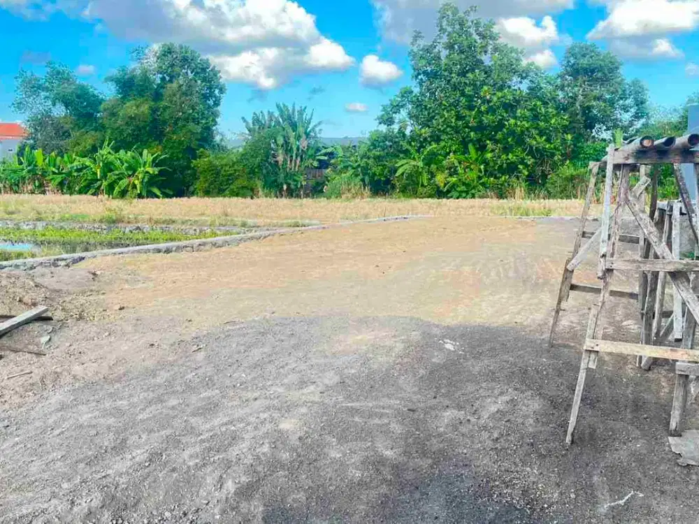 TANAH SIAP BANGUN CICA ABIANBASE VIEW SAWAH COCOK UNTUK HUNIAN ATAU KOST2SAN