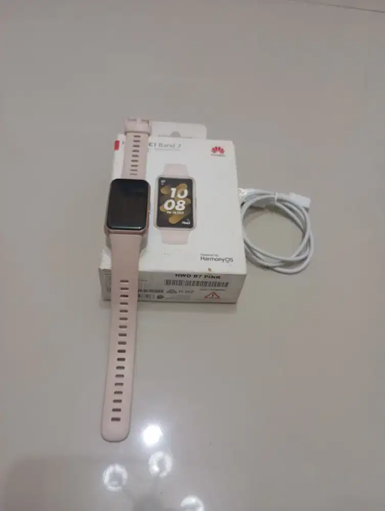 Huawei Band 7 Warna Pink Original