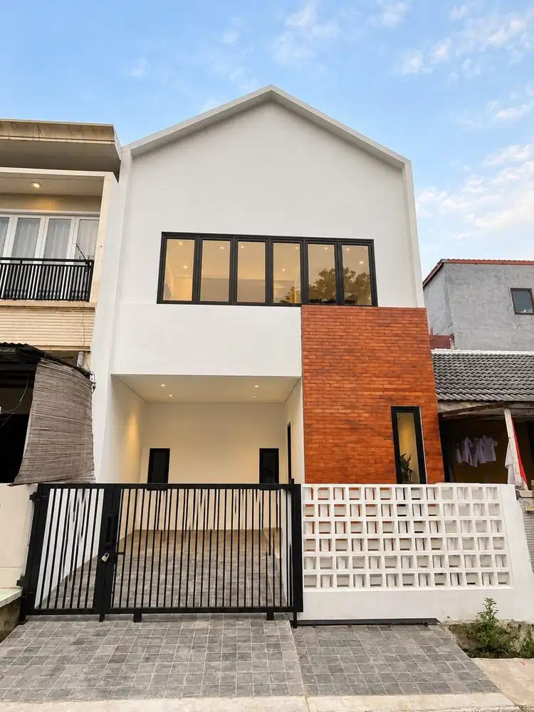 Rumah Modern minimalis Depok taman Anyelir 2, LT 74 LB