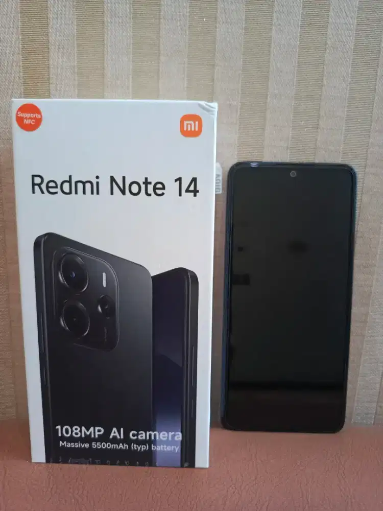 Hp xiaomi redmi note 14 8 / 256 komplit no minus infinix oppo samsung