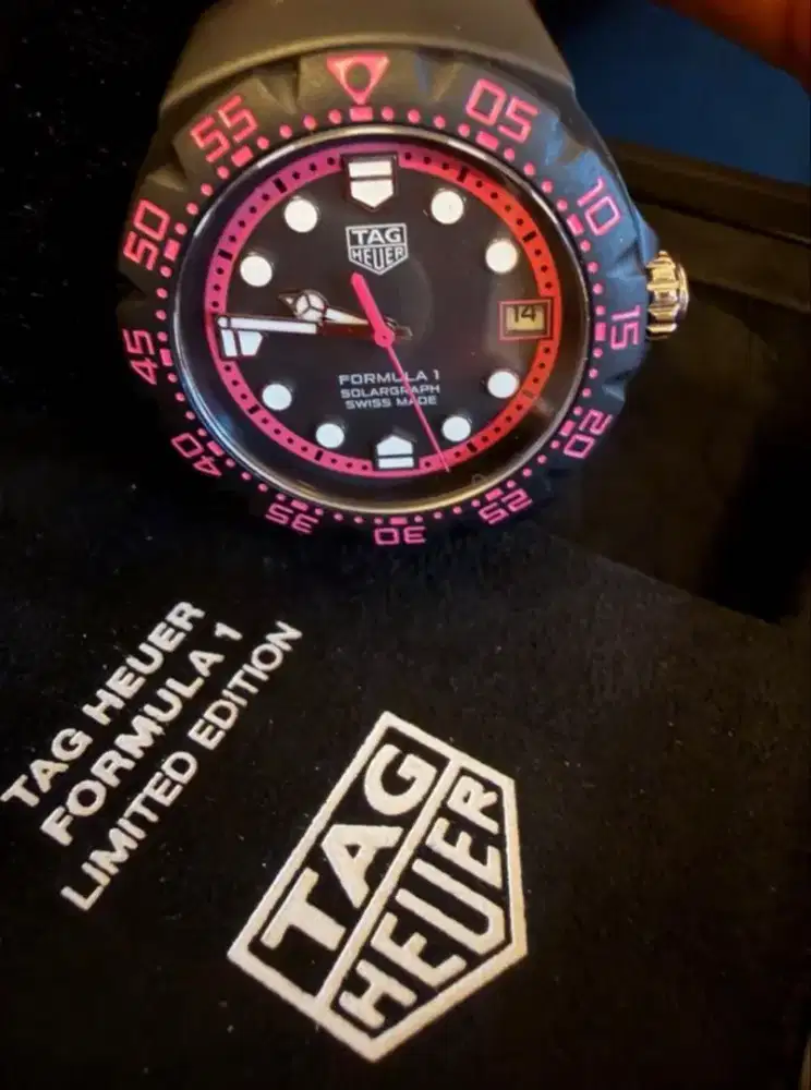 Tag Heuer Formula 1 Solargraph Abu Dhabi GP Limited Edition 1000 Pcs