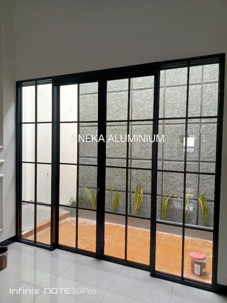 Tukang pintu kaca ruko aluminium