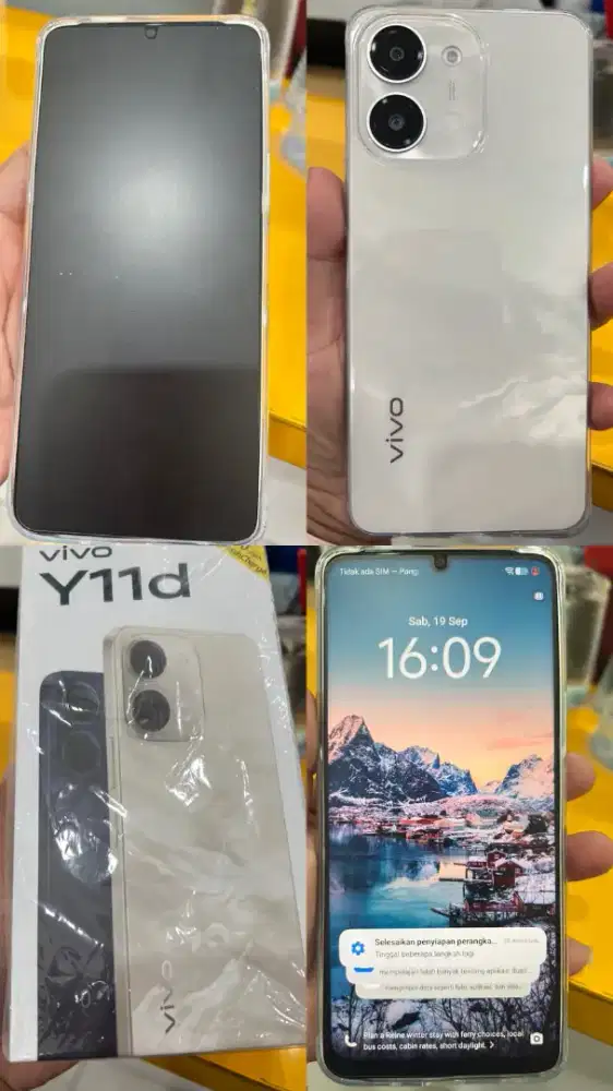 Dijual Vivo y11d Ram4/128