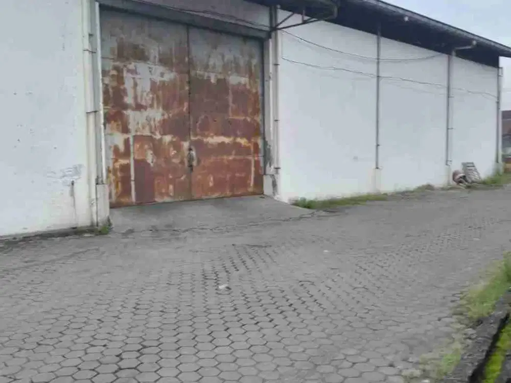 Gudang disewakan di komplek pergudangan buduran dekat Gedangan tol waru juanda