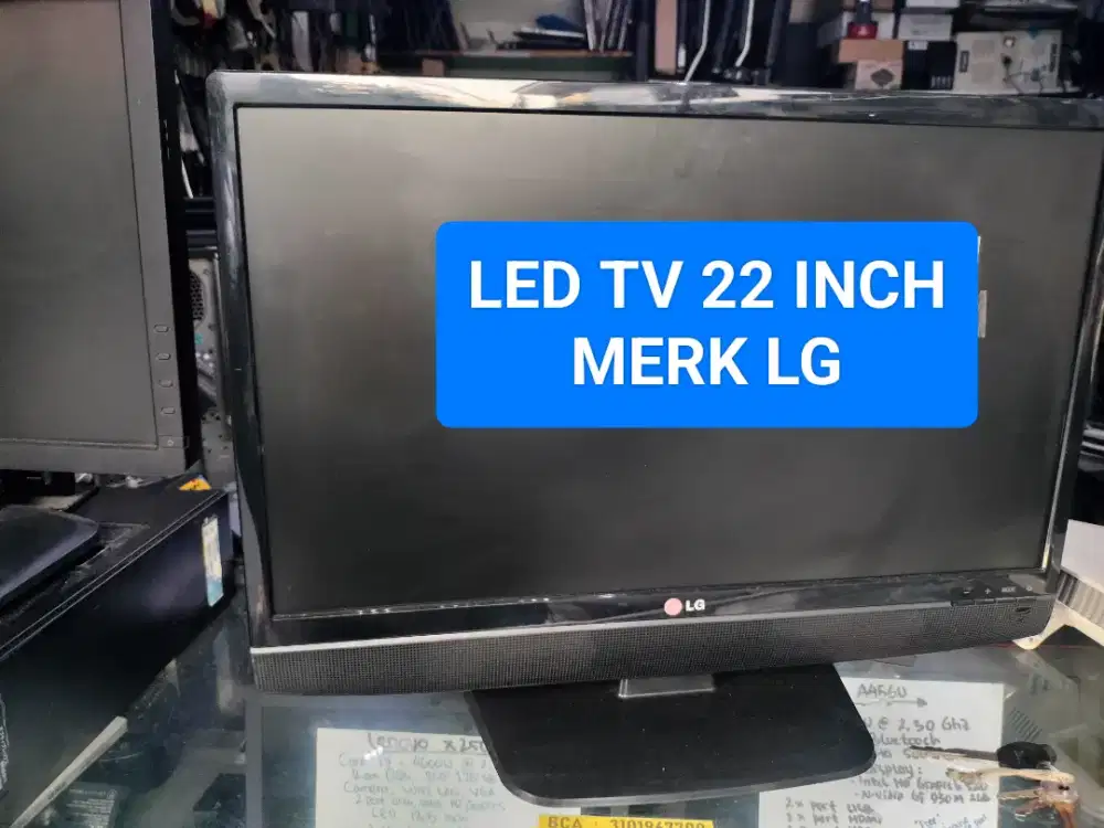Tv merk LG 22 inch ( tv dan STB )