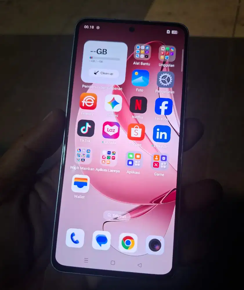 Oppo RENO 13F 5G RAM 8+8/256G segel istimewa hp & cas