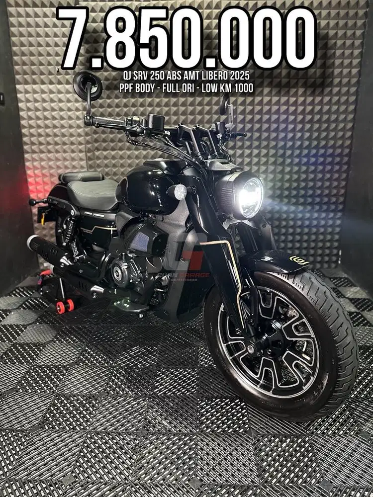 QJ SRV 250 LIBERO ABS AMT 2025 LOW KM 1XXX FULL ORI WITH PPF LIKE NEW