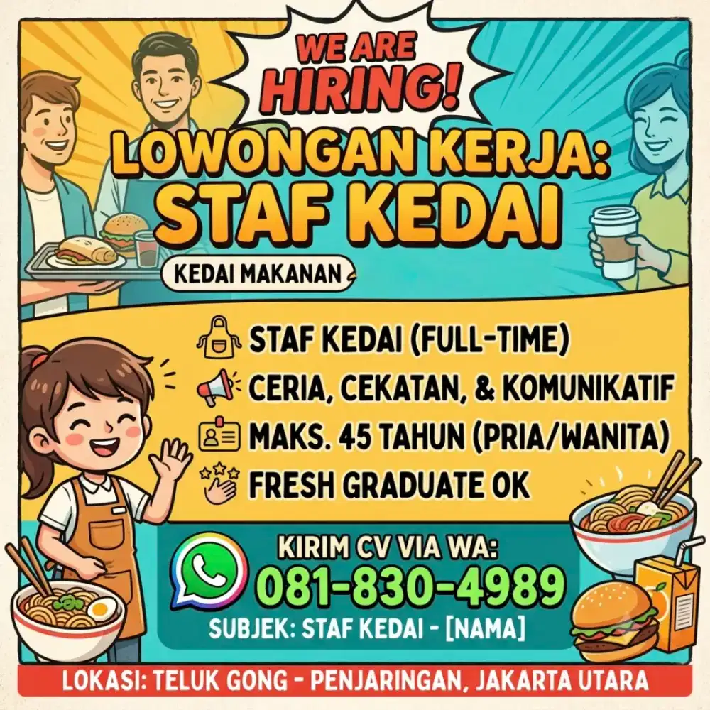 Lowker / Lowongan Kerja Jakarta Utara