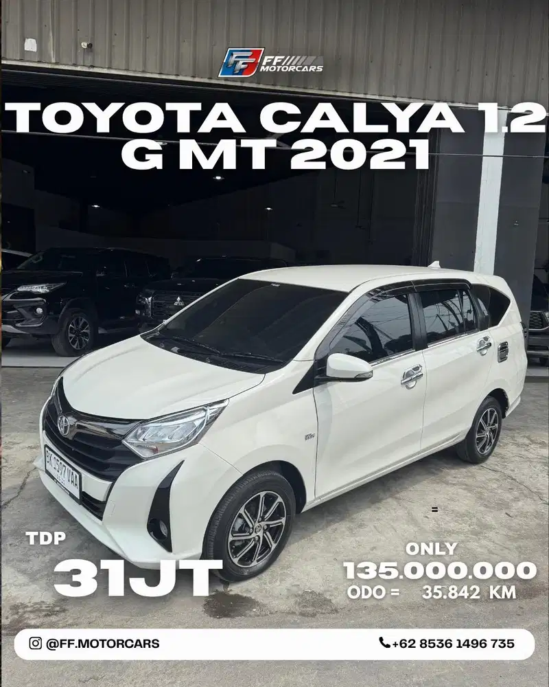 Toyota Calya 1.2 G MT 2021