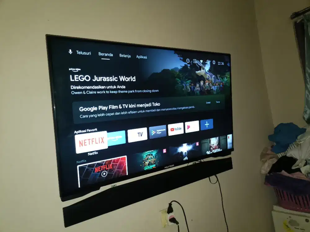 Android TV Polytron 43