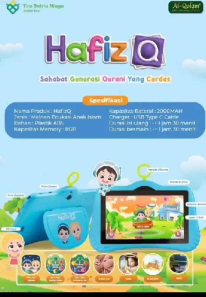 HafizQ tablet edukasi