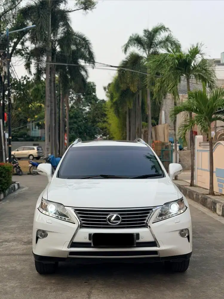Lexus RX270 HK Facelift CBU 2013 Putih Interior Beige