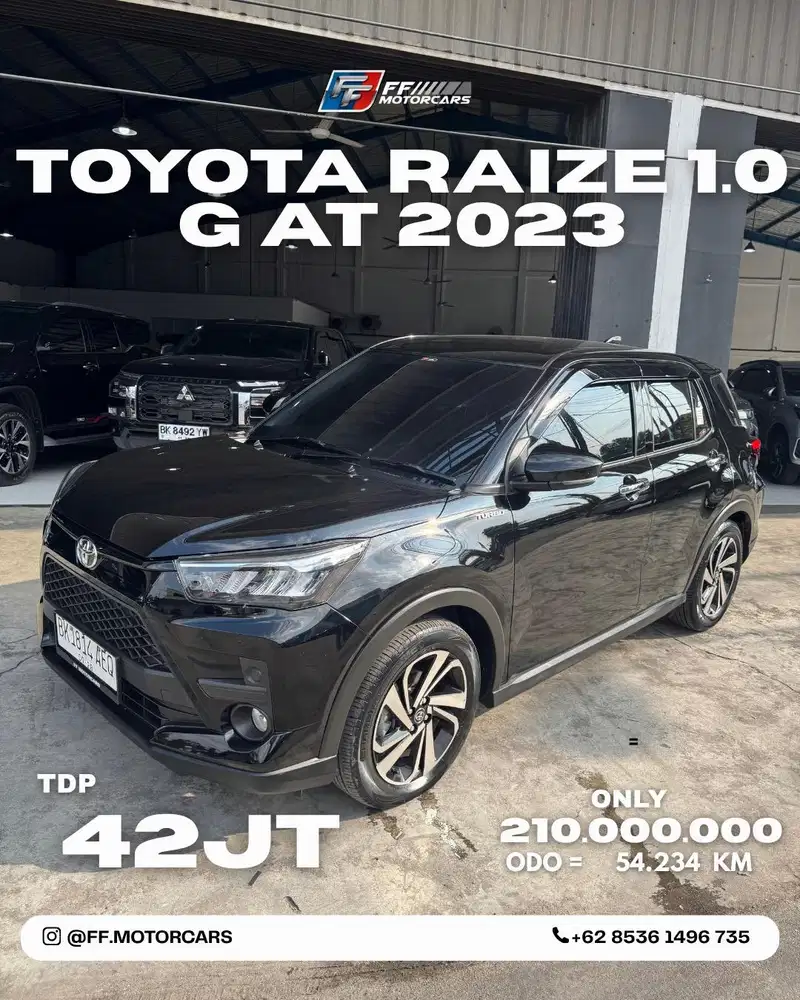 Toyota Raize 1.0 G AT 2023