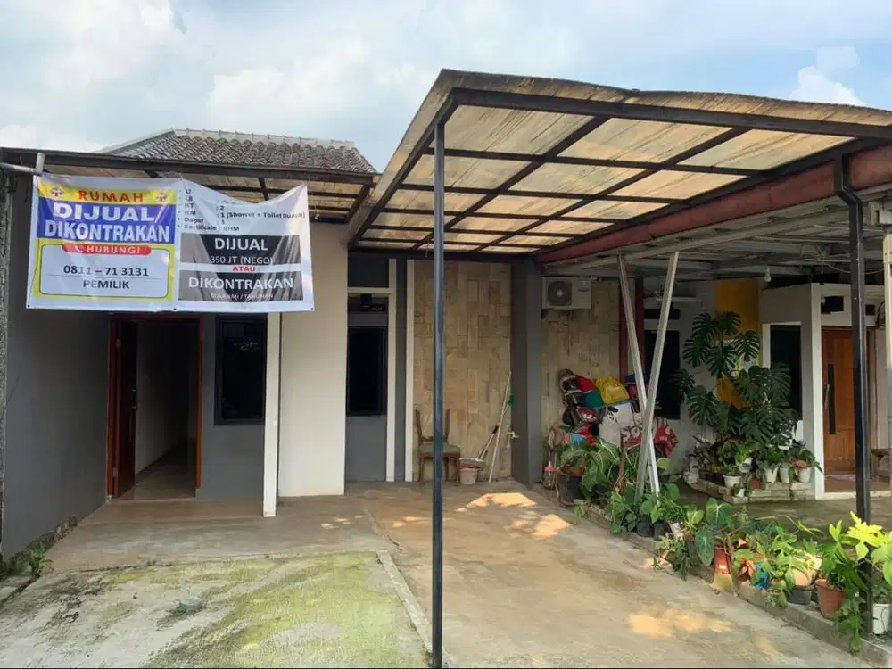 Dibawah NJOP, Tanpa DP, SHM, Duren Seribu, Sawangan, Depok