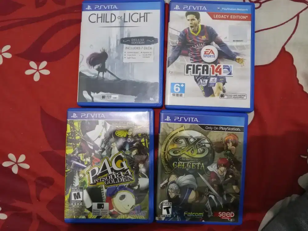 Jual game Nintendo 3ds dan ps4