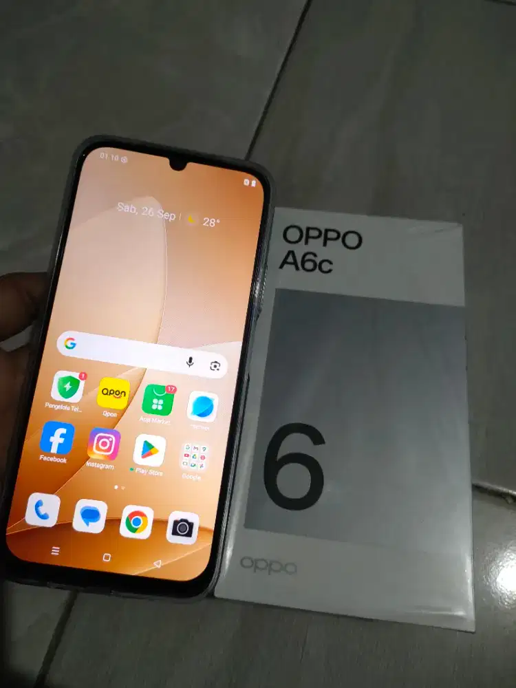 oppo A6c 4/128 Fullset mulus