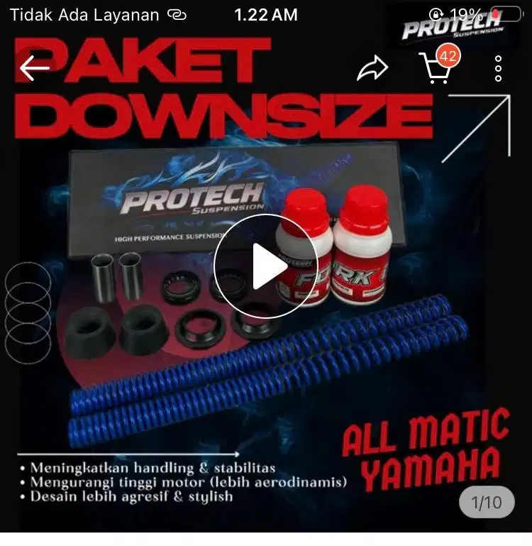 Shock Downsize Protech 5CM