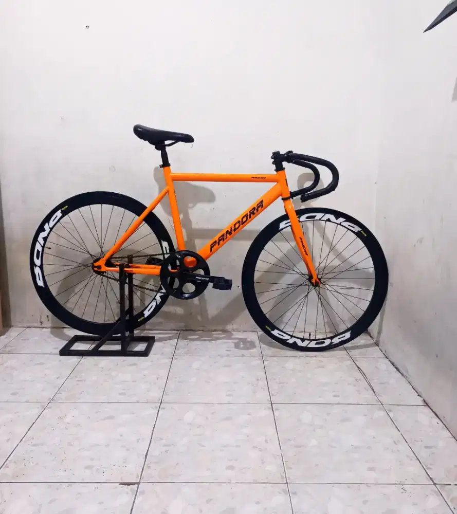 Sepeda Fixie Element Pandora Orange
