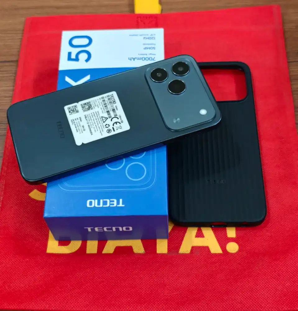 Tecno Spark 50 128gb Fullset TT/BT