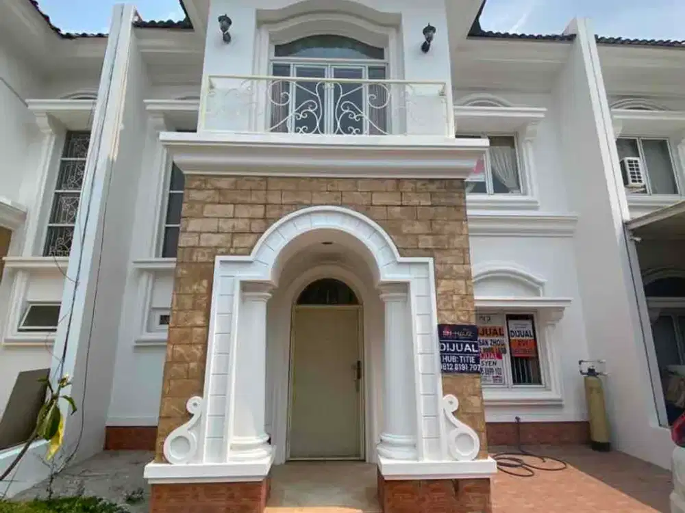 Dijual Rumah Monaco Village Gading Serpong SHM Luas Murah Hadap Selatan