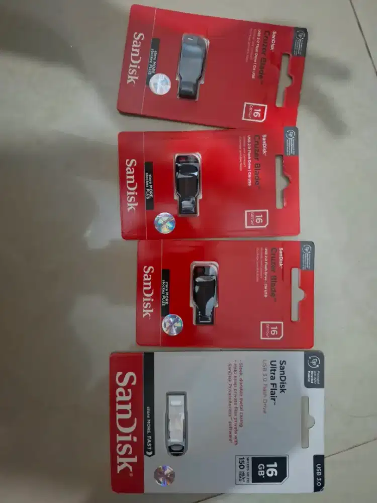 JUAL FLASHDISK SANDISK 16 GB MURAAAAH