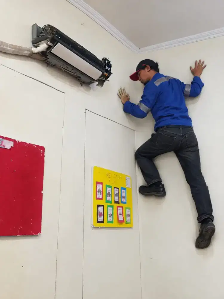 servis AC,mesin cuci dan pompa air