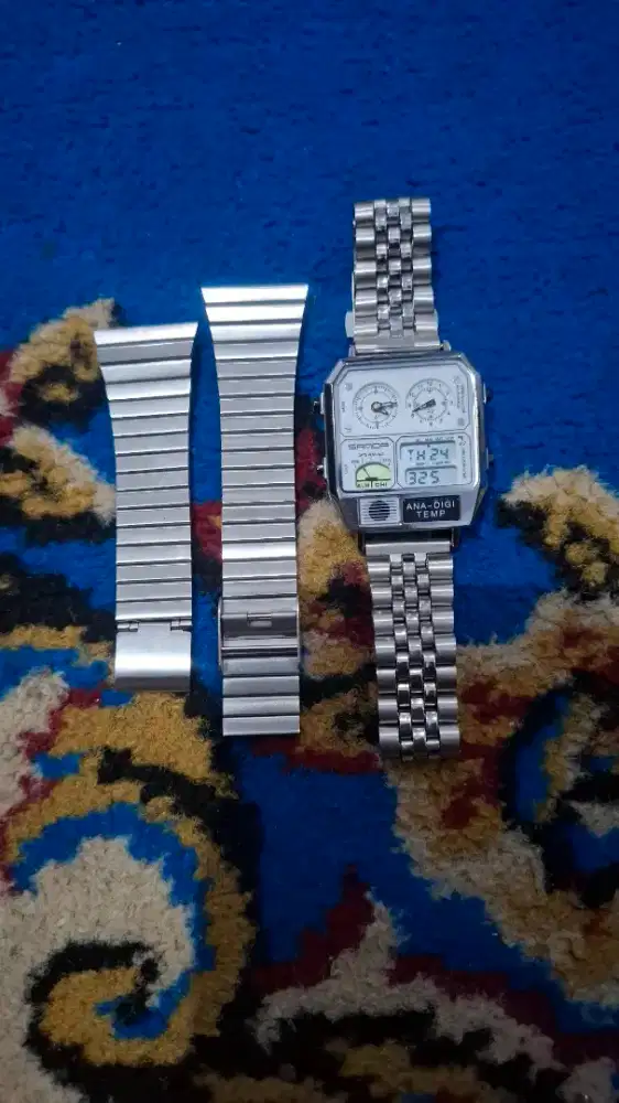 Dijual jam vintage anadigi temperature