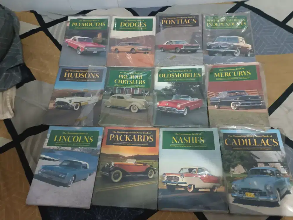 The Hemmings Motor News Collection 12 Buku Original Mobil Klasik
