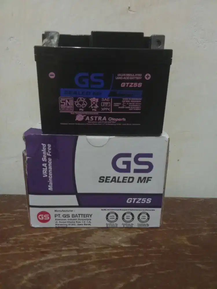 Accu Kering GS Astra Otoparts Ori