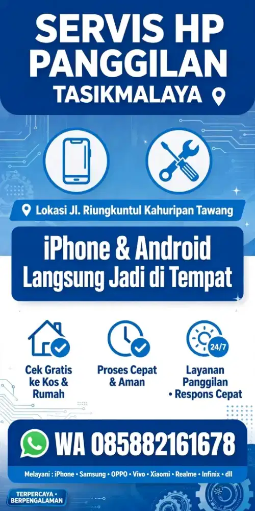 SERVIS HP PANGGILAN IPHON ANDROID