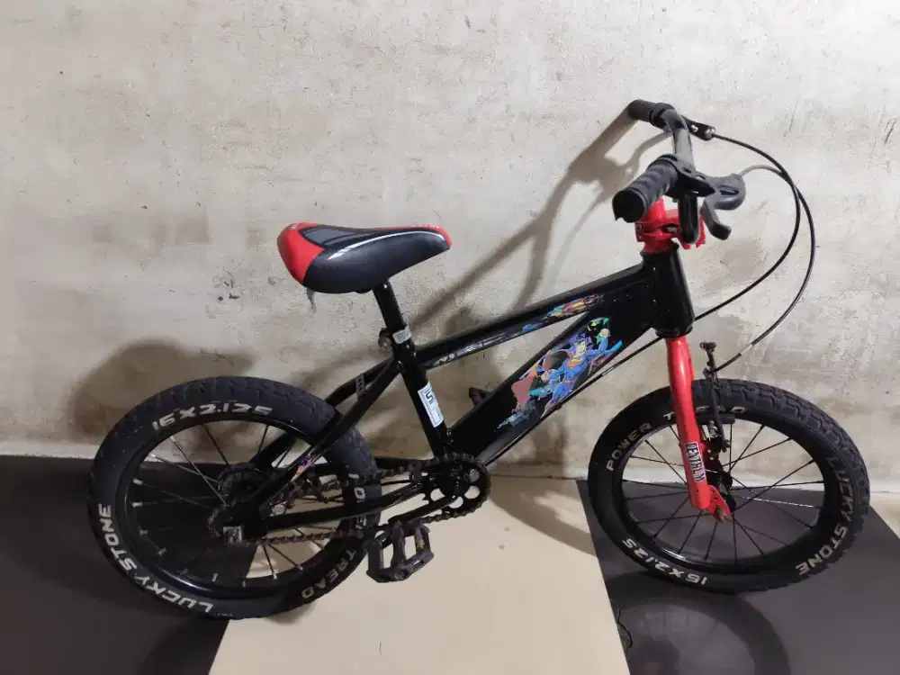 Sepeda bmx ukuran 16 siap pakai