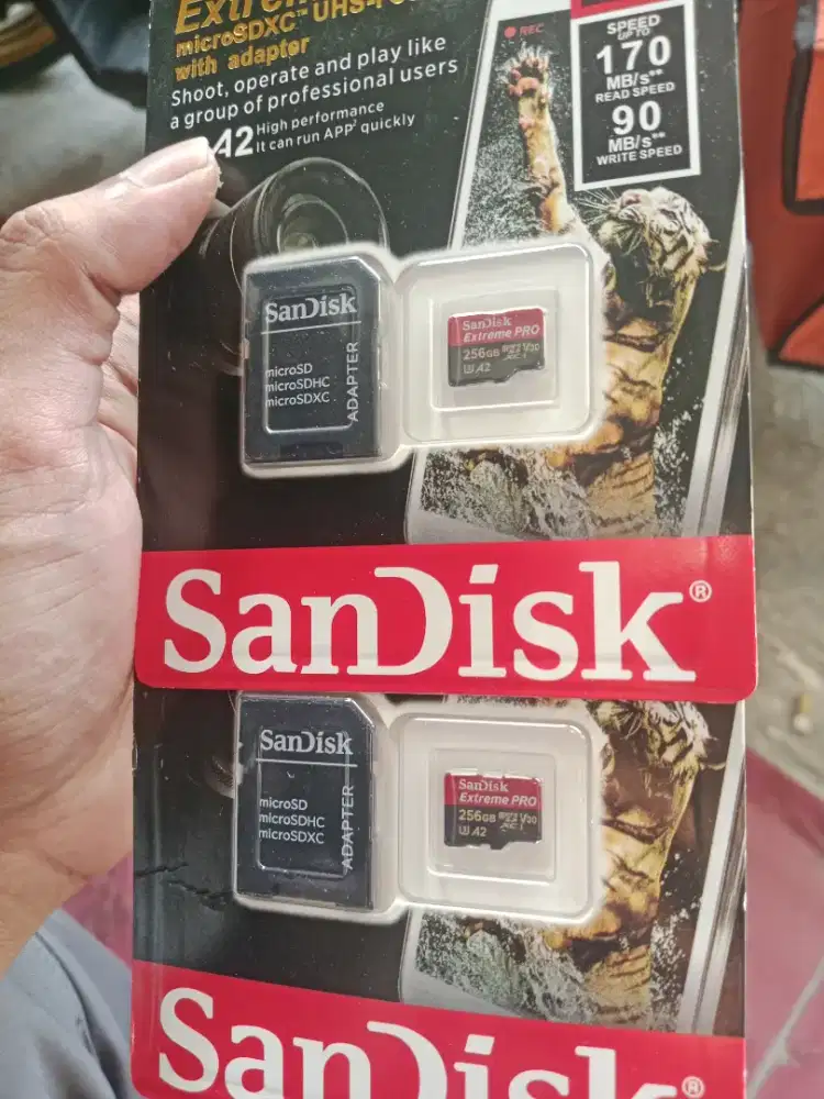 Micro SD SanDisk EXTREME PRO 256Gb New