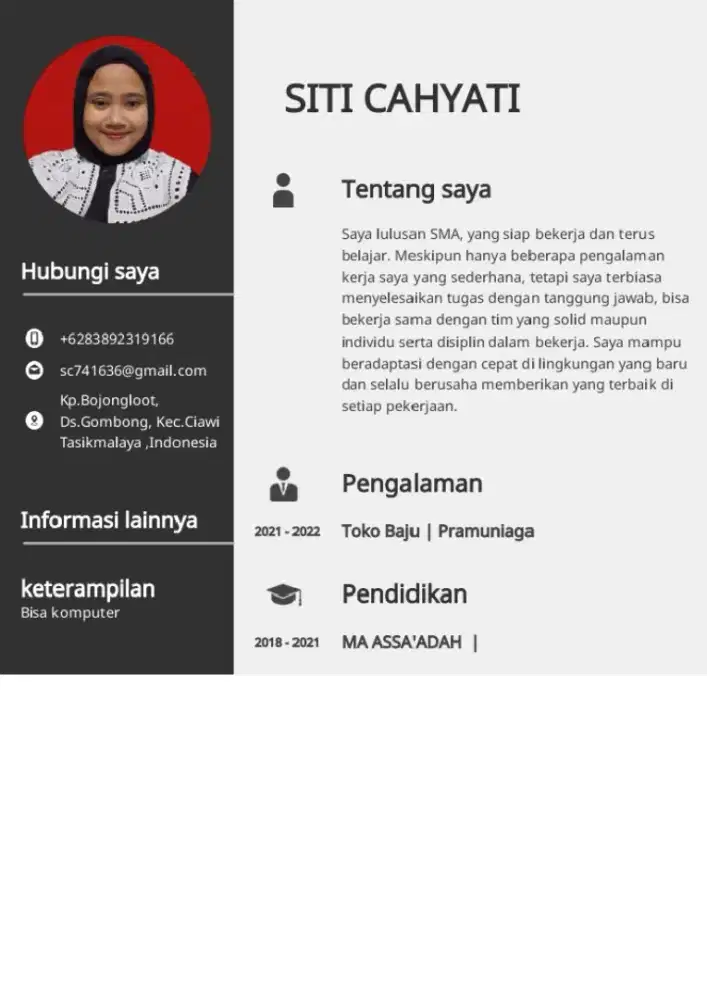 Mencari pekerjaan