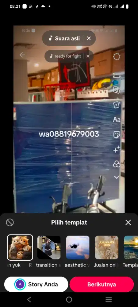 Tenis meja baru