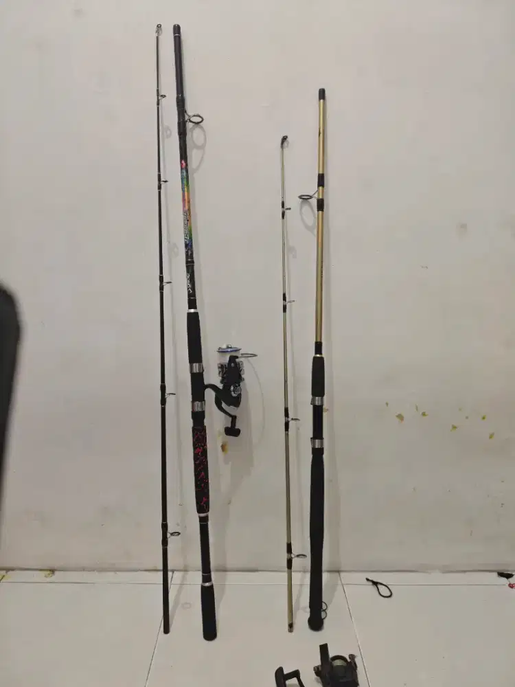 Joran dan reel 6000