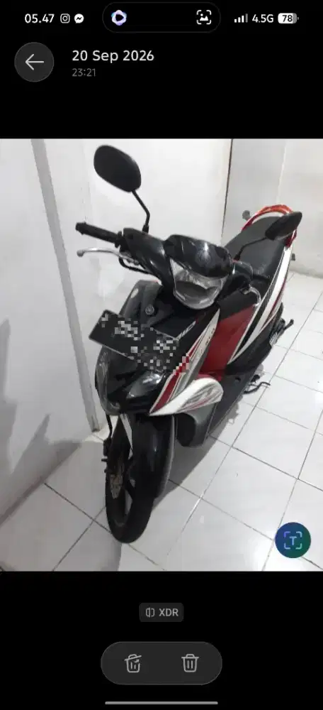 Mio Gt 2014 Ss Lengkap STNK, BPKB dan faktur