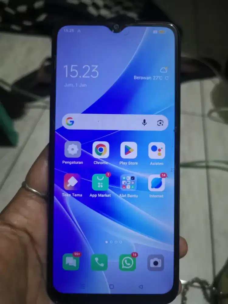 Oppo A78 ram 8+1/265